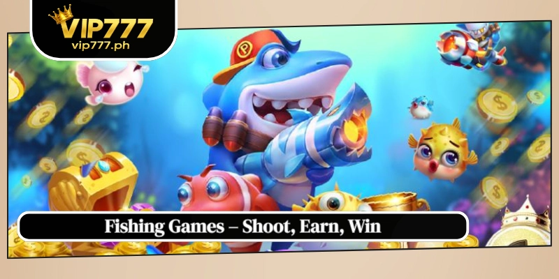 Fishing Games – Shoot, Earn, Win