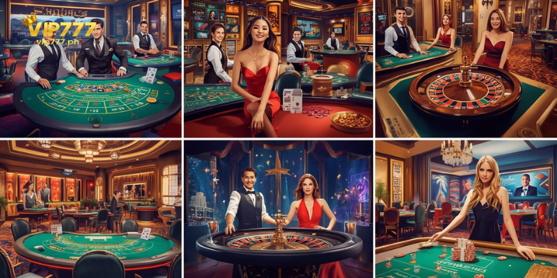 Table games bring a more strategic approach.