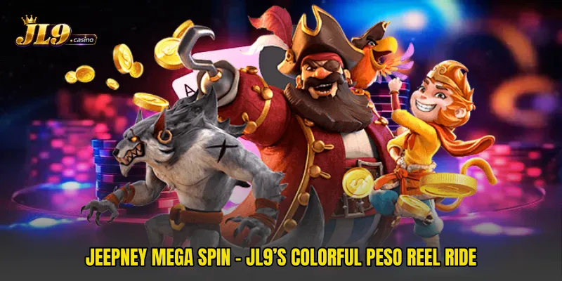 Jeepney Mega Spin - JL9’s Colorful Peso Reel Ride