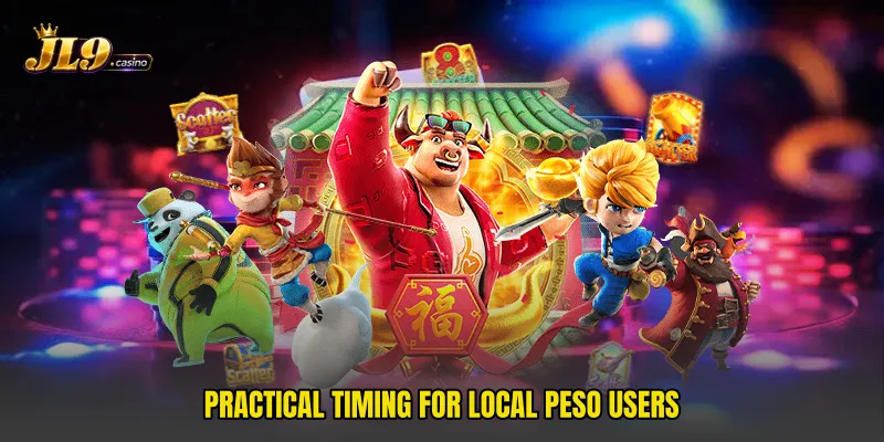 Practical timing for local peso users